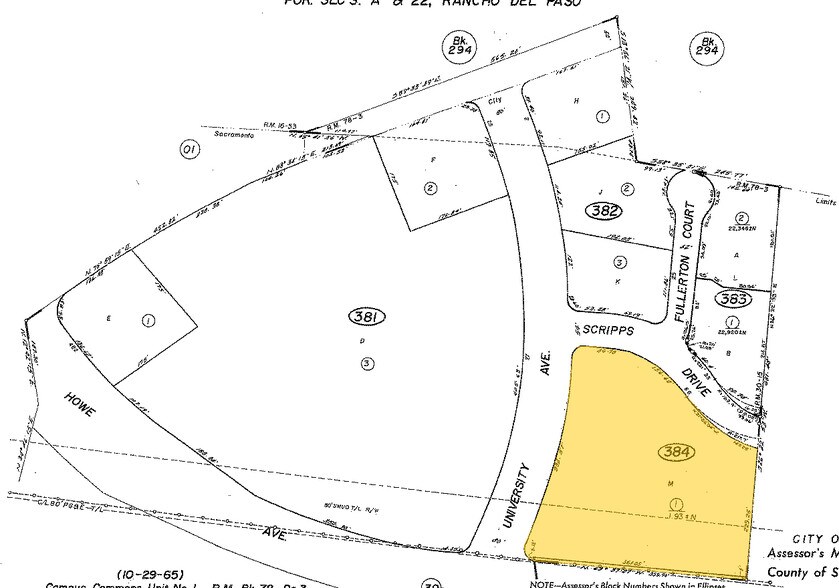2 Scripps Dr, Sacramento, CA for lease - Plat Map - Image 2 of 16