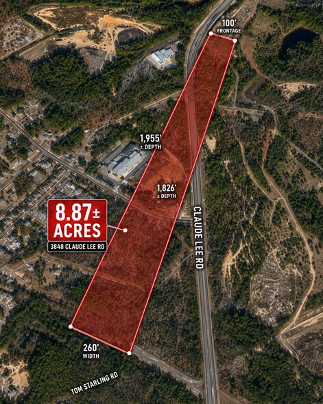 3848 Claude Lee rd, Fayetteville, NC à vendre - Photo du bâtiment - Image 1 de 3