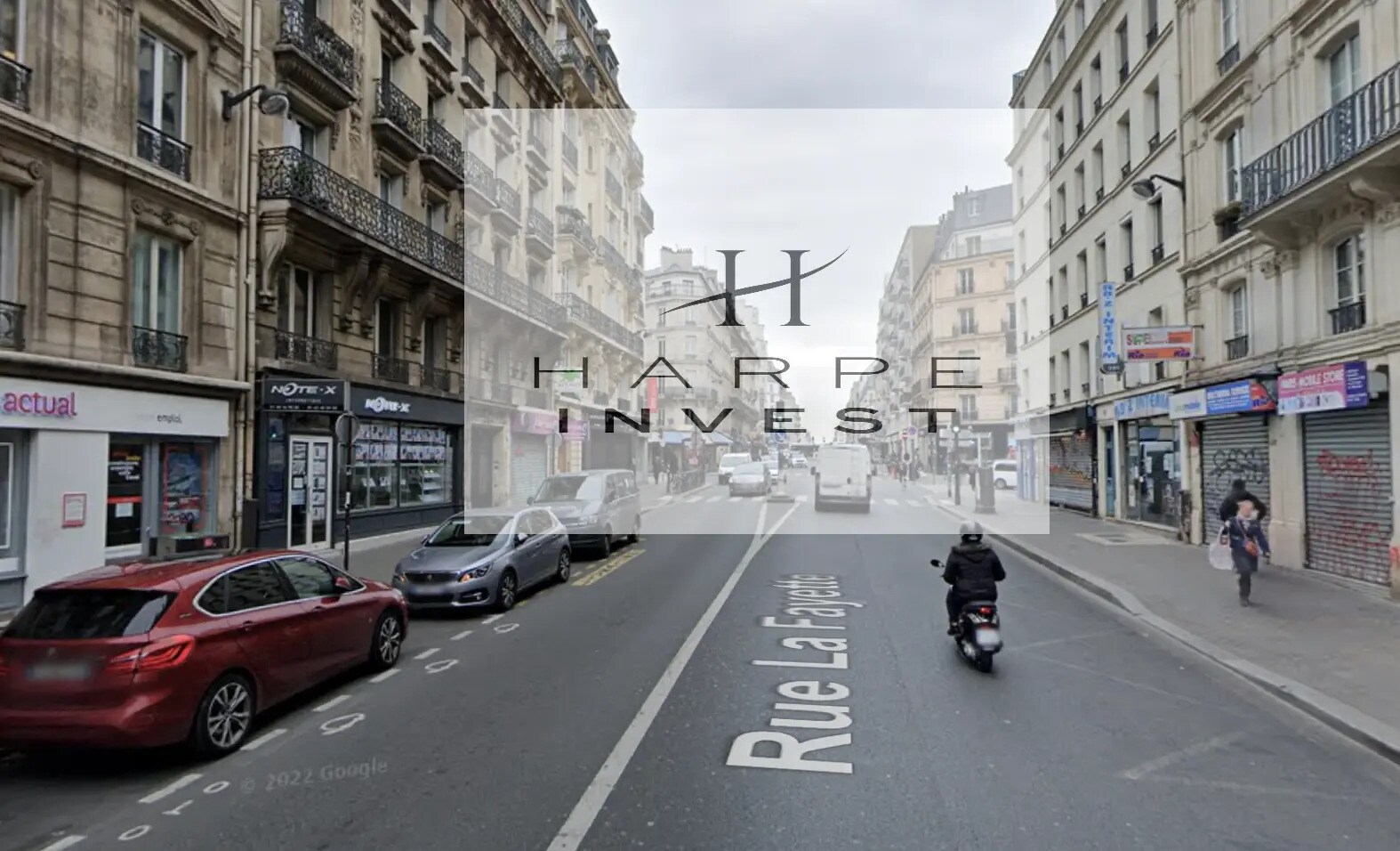 Rue La Fayette, Paris à louer Photo du bâtiment- Image 1 de 3