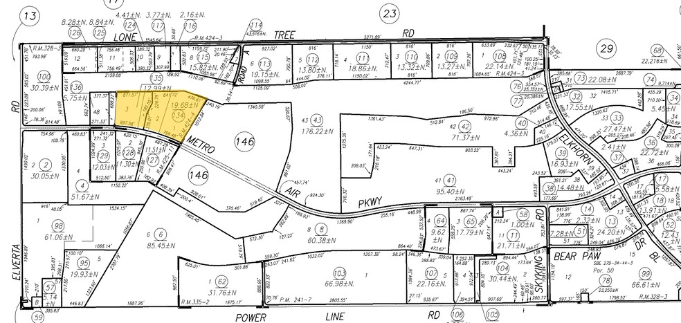 7810 Metro Air Pky, Sacramento, CA à louer - Plan cadastral - Image 3 de 10