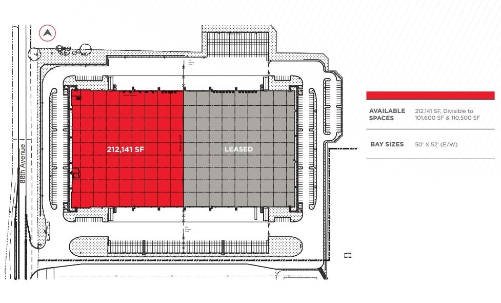 8801 88th Ave, Pleasant Prairie, WI for lease Floor Plan- Image 1 of 1