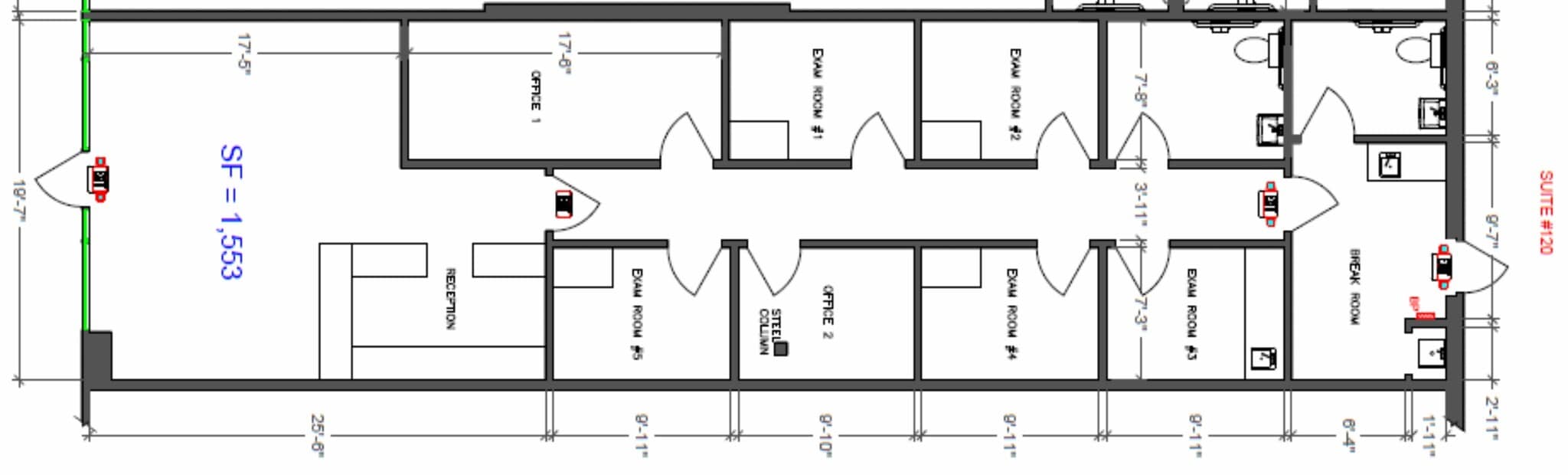 1417 FM 1463 Rd, Katy, TX à louer Plan d’étage- Image 1 de 2