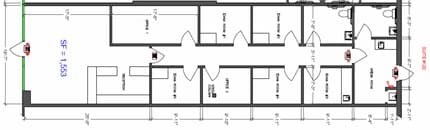 1417 FM 1463 Rd, Katy, TX à louer Plan d’étage- Image 1 de 2