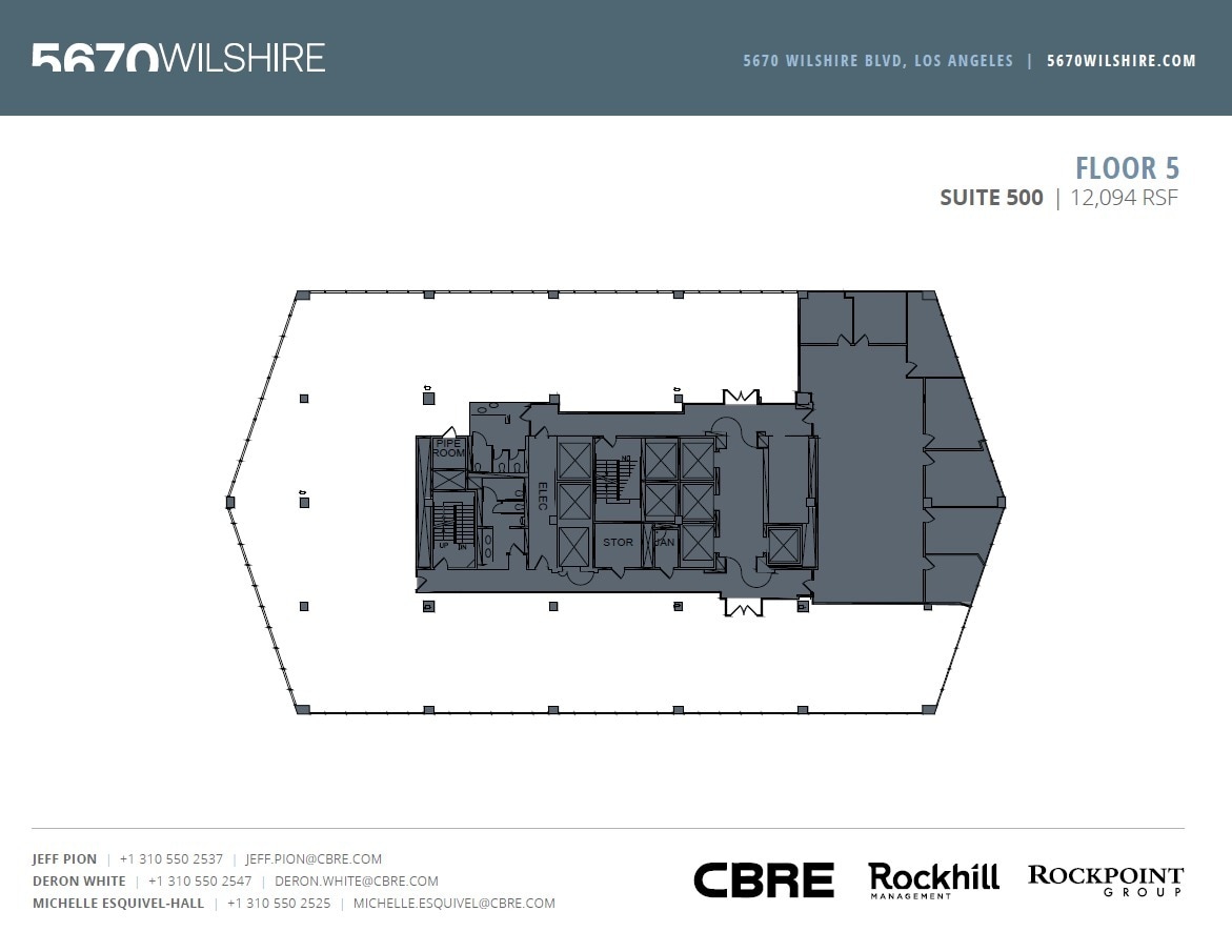 5670 Wilshire Blvd, Los Angeles, CA for lease Floor Plan- Image 1 of 1