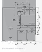 85 Eubanks Rd, Pittsboro, NC à vendre Plan d’étage- Image 1 de 5