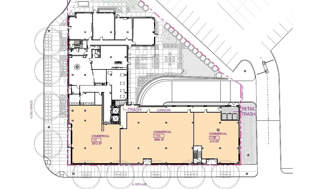 1020 3rd St N, Minneapolis, MN 55401 - Unit 110 -  - Floor Plan - Image 2 of 7