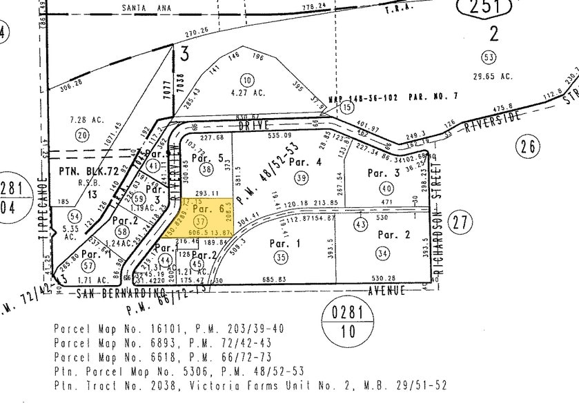 1341 Riverview Dr, San Bernardino, CA à louer - Plan cadastral - Image 3 de 3