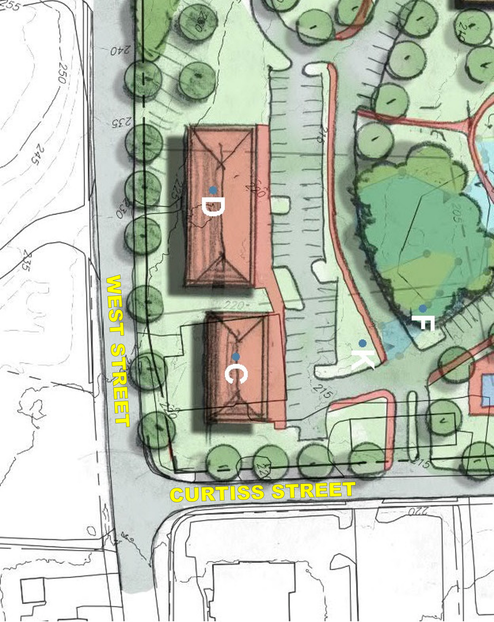 1193 West Street, Southington, CT for lease Site Plan- Image 1 of 2