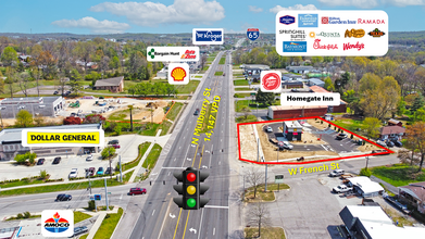 901 N Mulberry St, Elizabethtown, KY - AÉRIEN Vue de la carte - Image1