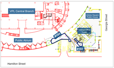 300 W Georgia St, Vancouver, BC for lease Site Plan- Image 1 of 1