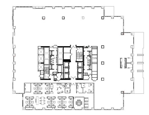 500 W Monroe St, Chicago, IL à louer Plan d’étage- Image 1 de 5