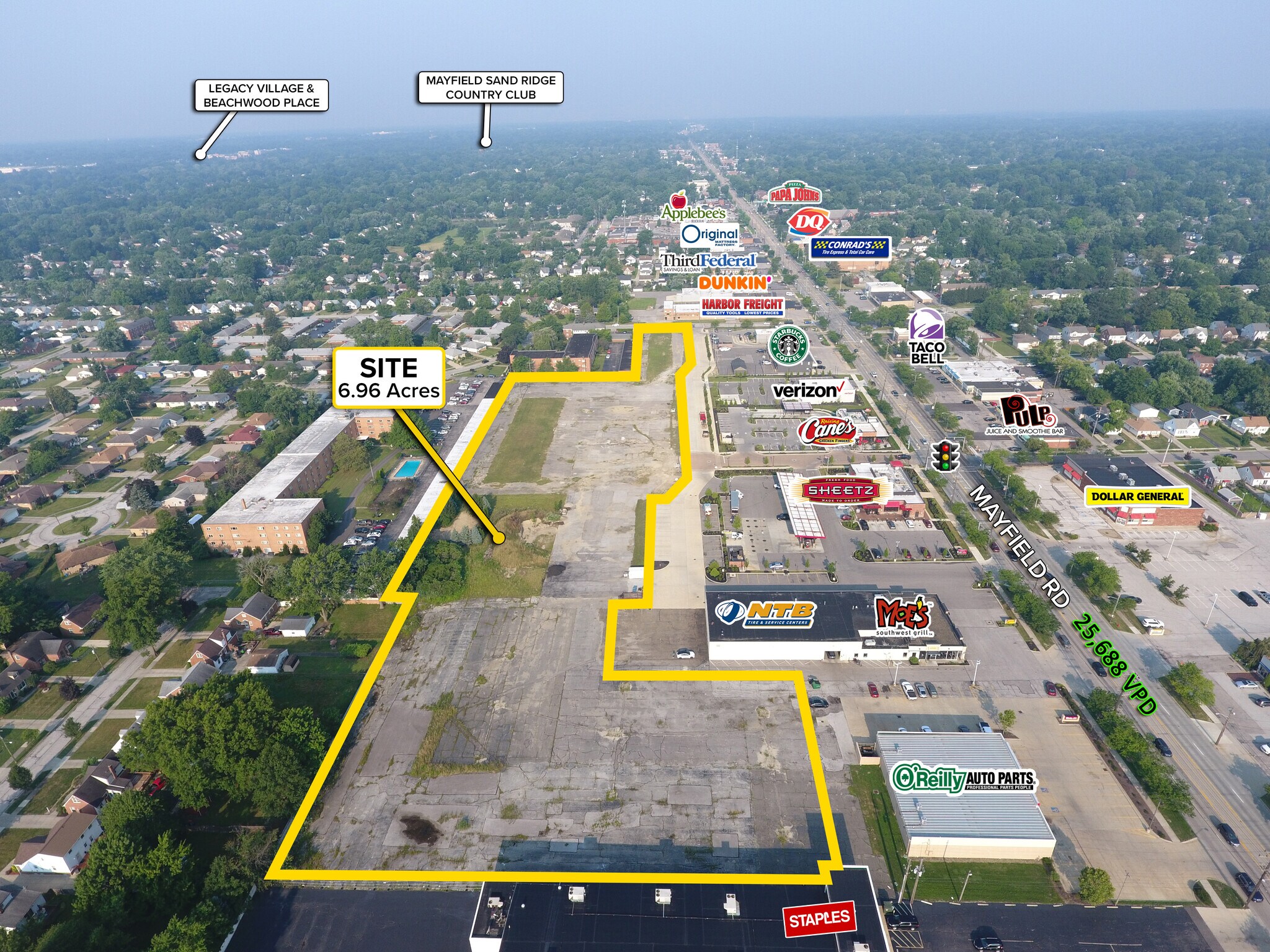 5900-5886 Mayfield Rd, Mayfield Heights, OH à louer Photo principale- Image 1 de 3