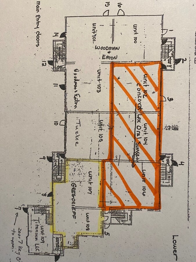 801 Main St, Concord, MA 01742 - Unit 102-106 - - Floor Plan - Image 1 of 1