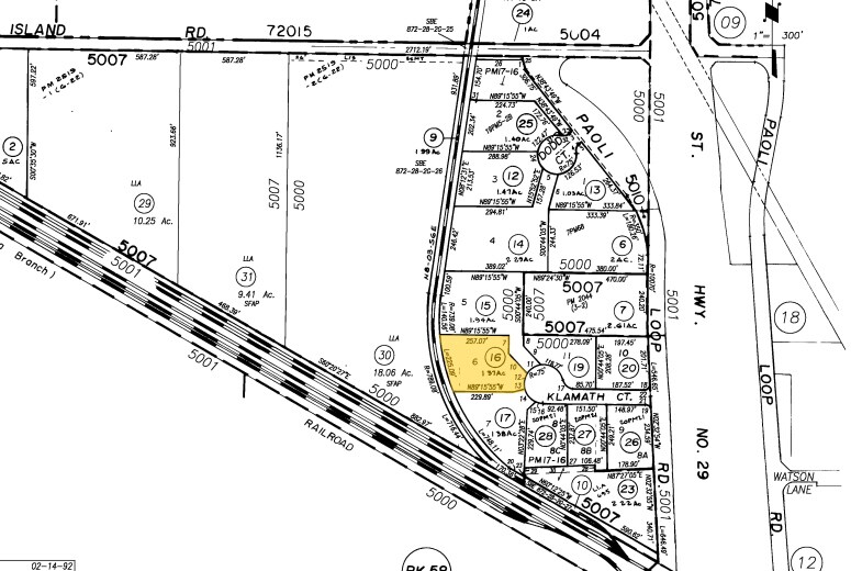 180 Klamath Ct, American Canyon, CA for lease - Plat Map - Image 2 of 6
