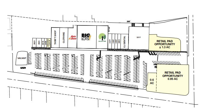 3285 W Ramsey St, Banning, CA for lease Site Plan- Image 1 of 2