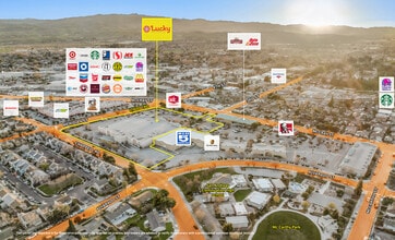 291 McCray St, Hollister, CA - Aerial  map view