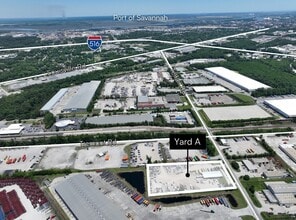 425 Telfair Rd, Savannah, GA for lease Aerial- Image 2 of 12