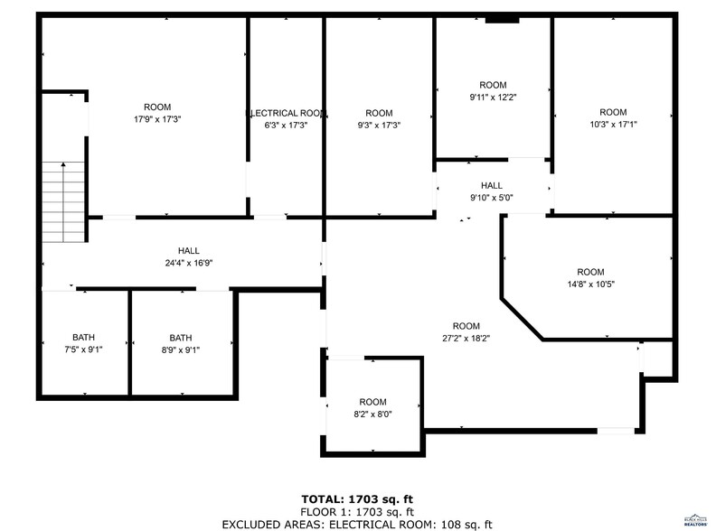 520 Kansas City St, Rapid City, SD à louer - Plan d’étage - Image 2 de 31