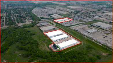 808 S Blue Mound Rd, Fort Worth, TX - AERIAL map view