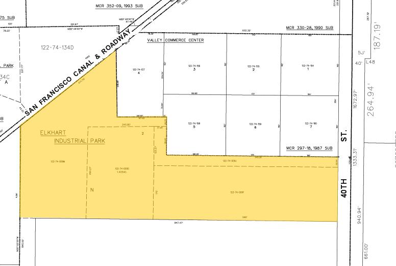 4844-4846 S 40th St, Phoenix, AZ à louer - Plan cadastral - Image 3 de 3
