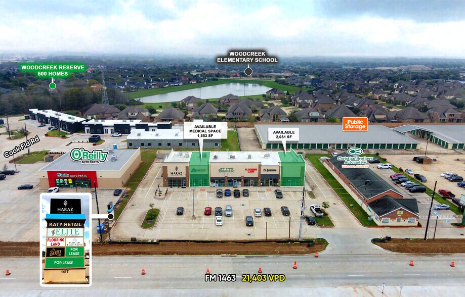 1417 FM 1463 Rd, Katy, TX à louer - Photo du bâtiment - Image 1 de 2
