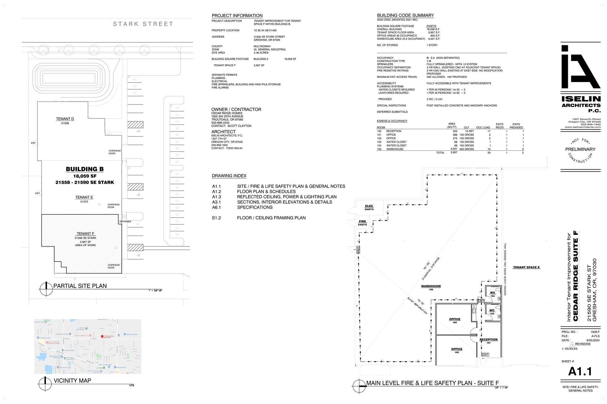 21600 SE Stark St, Gresham, OR à louer Plan de site- Image 1 de 1