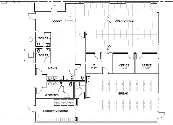 4251 NE 185th Dr, Portland, OR à louer - Plan d’étage - Image 3 de 6