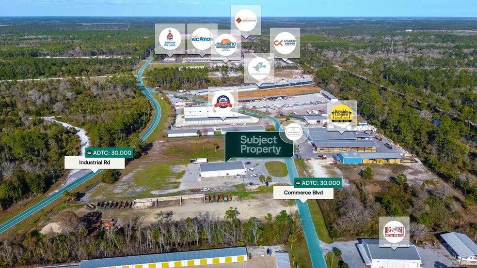 281 Commerce Blvd, Port Saint Joe, FL à vendre - Photo du bâtiment - Image 2 de 2