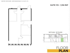 6043 Hudson Rd, Woodbury, MN à louer Plan d’étage- Image 1 de 1