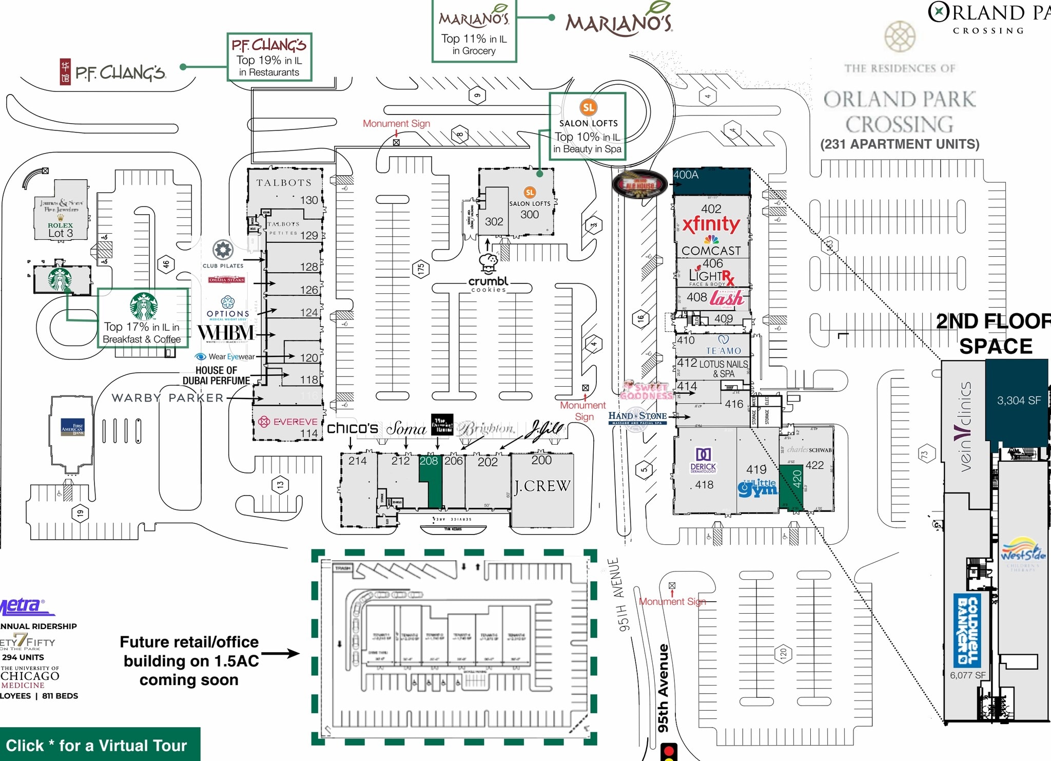 14225 S 95th St, Orland Park, IL for lease Site Plan- Image 1 of 3