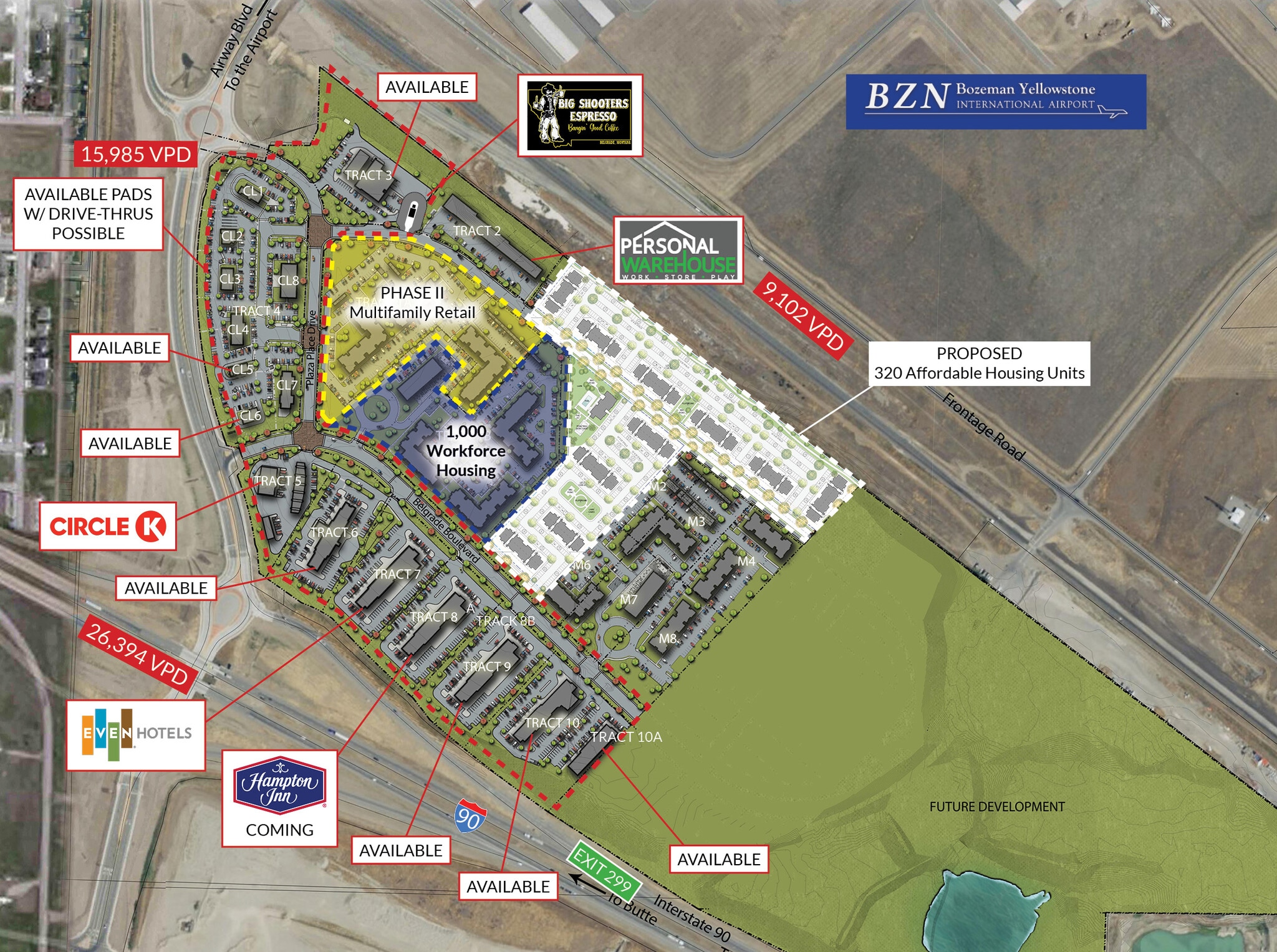 Airport Boulevard & Frontage Rd, Belgrade, MT for lease Primary Photo- Image 1 of 10