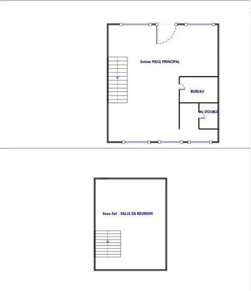 Bureau dans Paris à vendre - Plan d’étage - Image 1 de 5