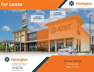 Plus de détails pour 9375 Fm 1097 Rd, Willis, TX - Bureau/Commerce de détail à louer