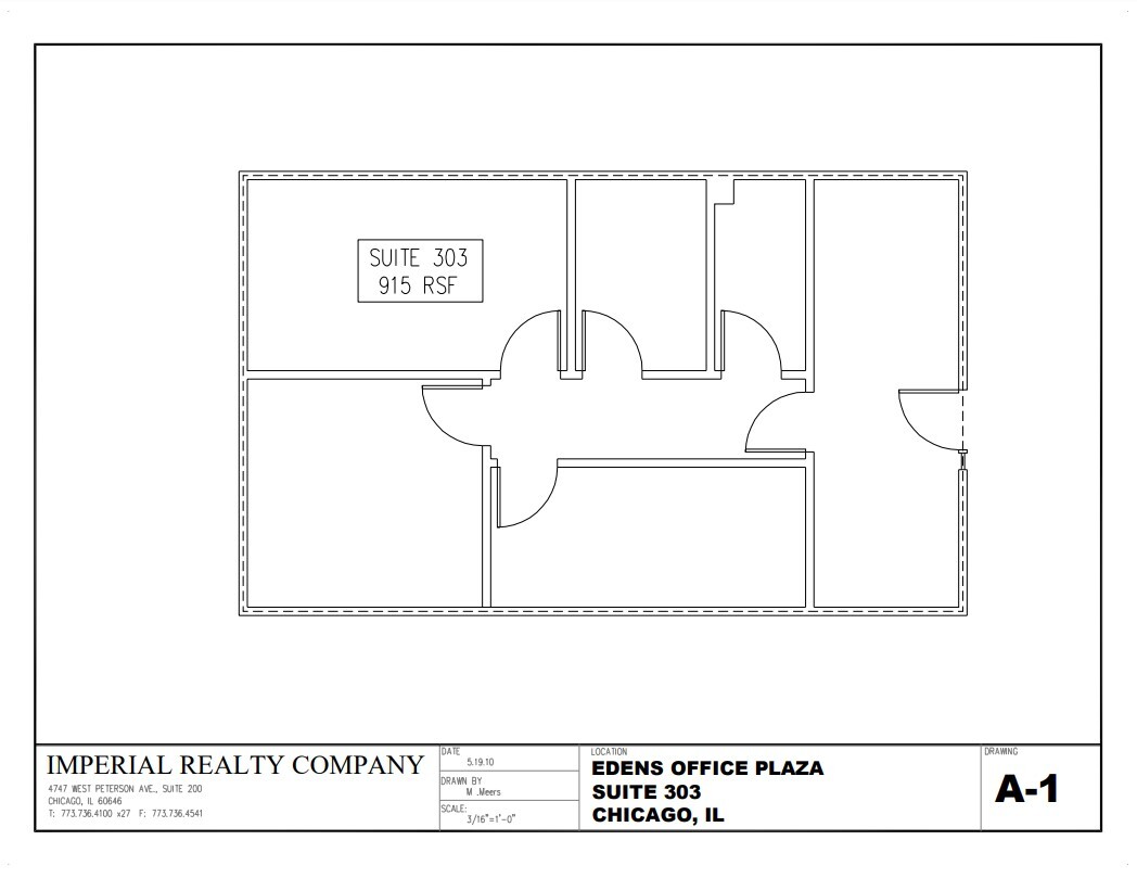 4801 W Peterson Ave, Chicago, IL à louer Plan d  tage- Image 1 de 6