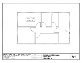 4801 W Peterson Ave, Chicago, IL à louer Plan d  tage- Image 1 de 6