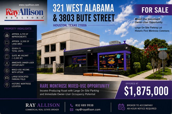 More details for 3803 Bute St, Houston, TX - Retail for Sale