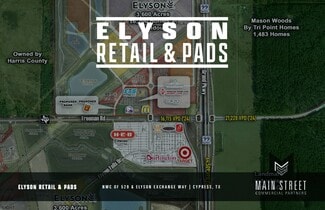 More details for NWC of FM 529 & Elyson Exchange Way, Katy, TX - Retail for Lease