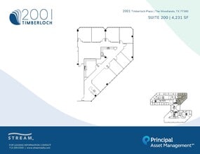 2001 Timberloch, The Woodlands, TX for lease Floor Plan- Image 1 of 1