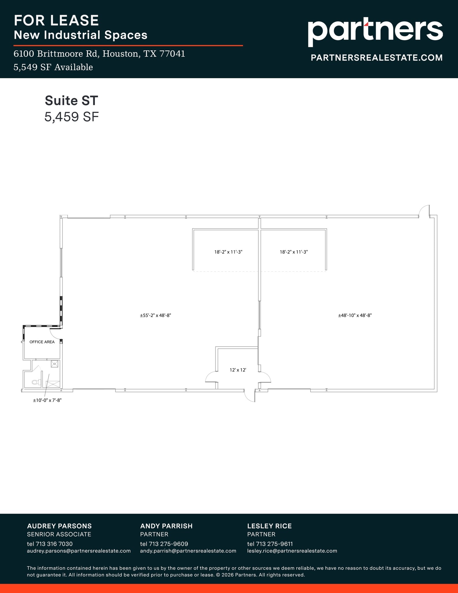 6100 Brittmoore Rd, Houston, TX for lease Site Plan- Image 1 of 1