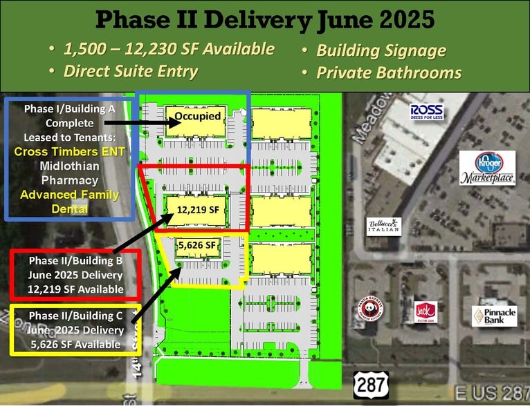 Swc US Hwy 287 & S 14th St, Midlothian, TX à louer - Photo du bâtiment - Image 2 de 7
