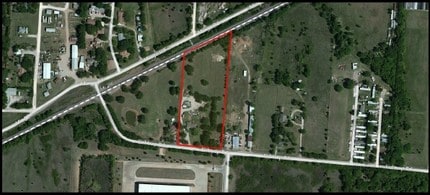 5197 Fishtrap Rd, Denton, TX - Aérien Vue de la carte - Image1