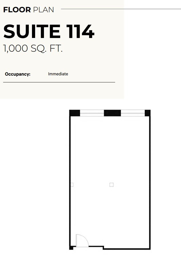 372 Richmond St W, Toronto, ON à louer Plan d’étage- Image 1 de 2