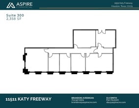 11511 Katy Fwy, Houston, TX for lease Floor Plan- Image 1 of 1
