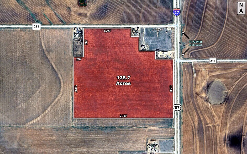 SWQ I-27 & N 289 loop, Lubbock, TX for sale - Building Photo - Image 2 of 3