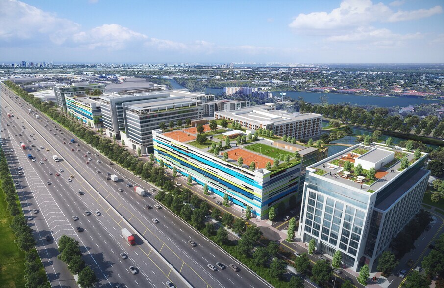 2800 Oakwood Blvd, Hollywood, FL à louer - Aérien - Image 3 de 3