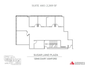 12946 Dairy Ashford Rd, Sugar Land, TX for lease Floor Plan- Image 1 of 1