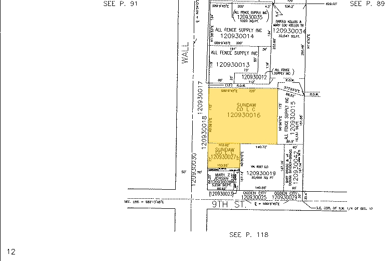 860 Wall Ave, Ogden, UT for sale Plat Map- Image 1 of 1