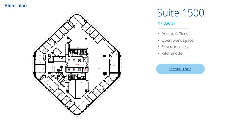 4950 Yonge St, Toronto, ON à louer Plan d’étage- Image 1 de 1