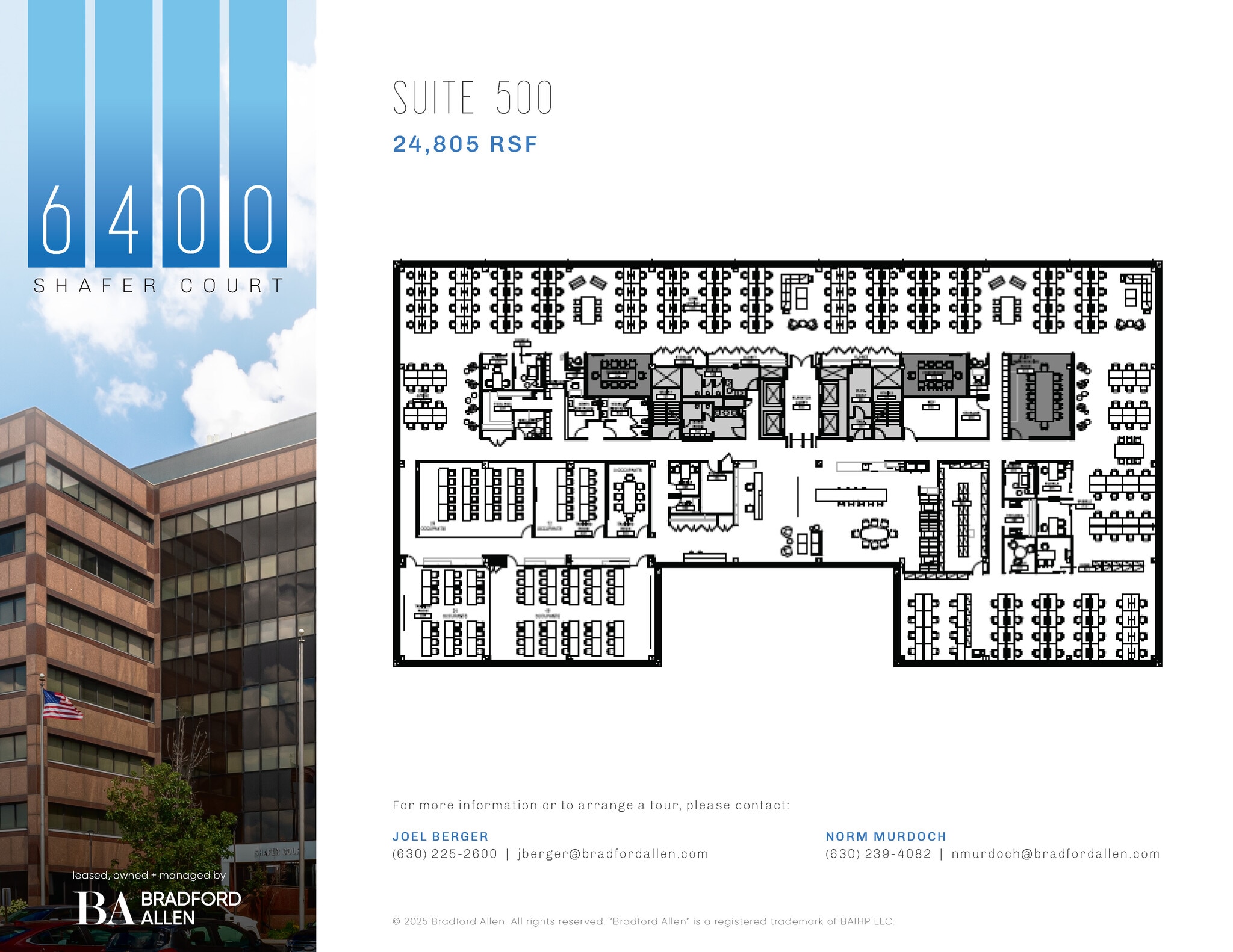 6400 Shafer Ct, Rosemont, IL for lease Floor Plan- Image 1 of 1