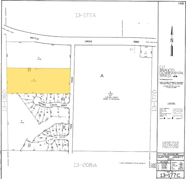 7393 Tara Rd, Jonesboro, GA for sale - Plat Map - Image 3 of 7